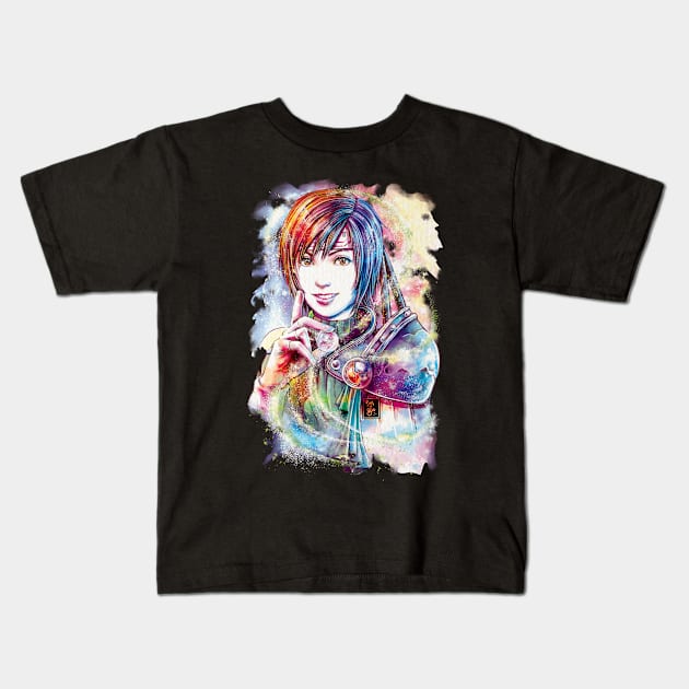 Yuffie Kids T-Shirt by kingcael